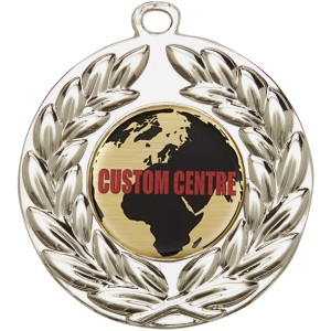 50MM CUSTOM VINYL DOMED MEDAL  **BUDGET OPTION**